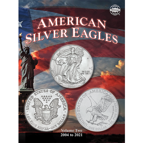 Whitman American Silver Eagle Coin Folder, 2004-2021