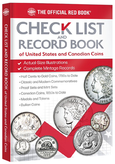 Whitman Check List and Record Book of U.S. and Canadian Coins