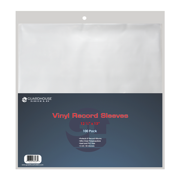 Guardhouse Shield Sleeves for Vinyl Records | Coin Supply Express