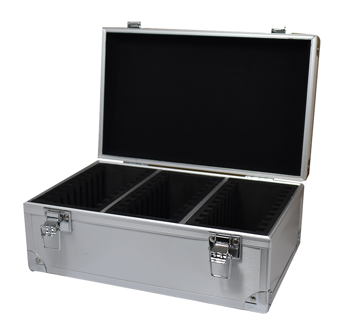 30 Slab Aluminum Box - Solid Top