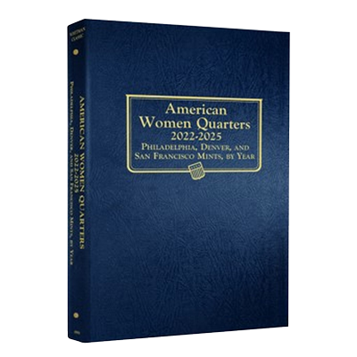 Whitman American Women Quarters Album 2022 to 2025 - P, D, and S Mints