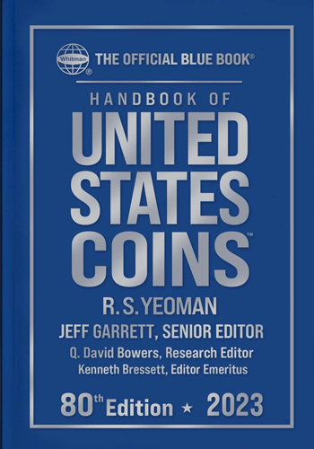 Whitman Blue Book of U.S. Coins 2023 - Hardcover - Dealers Edition