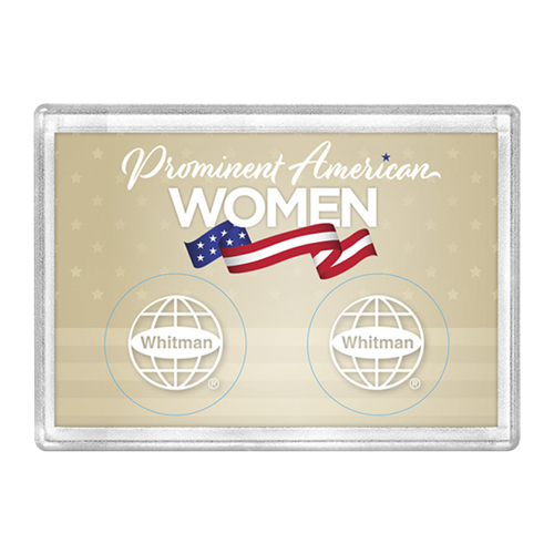 American Women Quarter Frosty Case ( 2 Quarters ) - American Ribbon