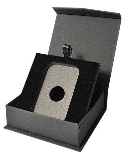 Guardhouse Magnetic Lid Capsule Box for 1 oz Silver Bar