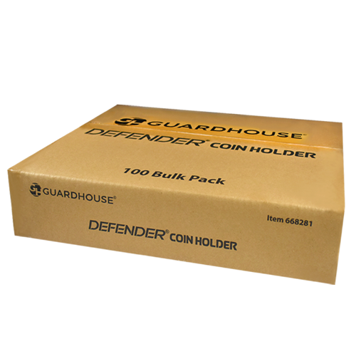 Guardhouse Defender Coin Slab Cases - 100 PK