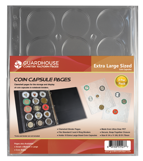 Guardhouse Coin Capsule Notebook Pages - Extra Large