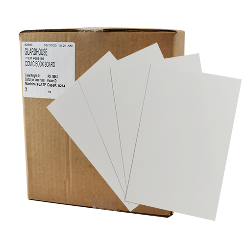 Current Comic Book Boards Bulk 1000 Pack | Coin Supply Express