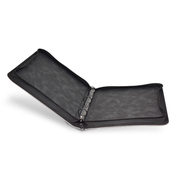 Guardhouse 3 Ring Zipper Binder - Red