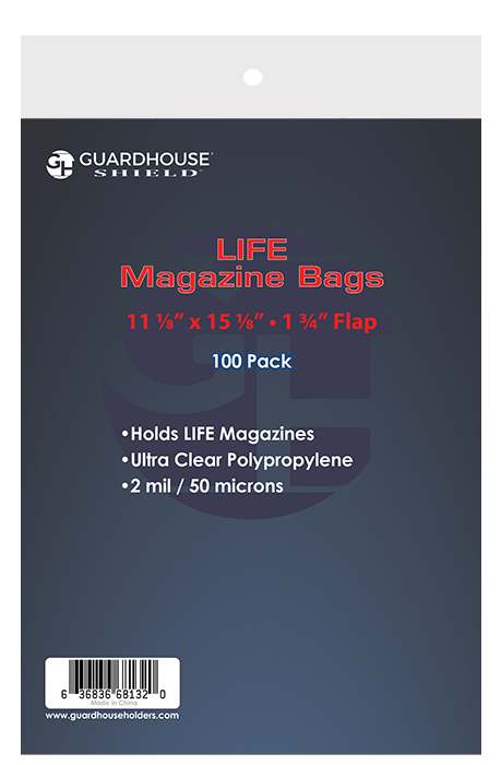 Guardhouse Shield Bags for Life Magazine