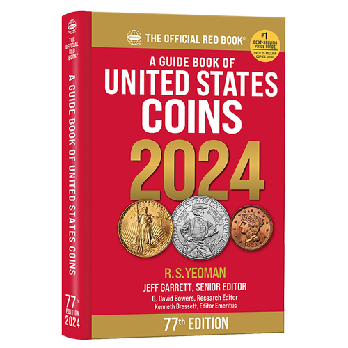 Whitman 2024 Red Book Price Guide of U.S. Coins - Hidden Spiral