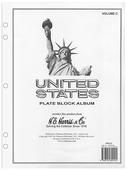 H.E. Harris Plate Block Album Pages Vol. C ( 1989-2019 )