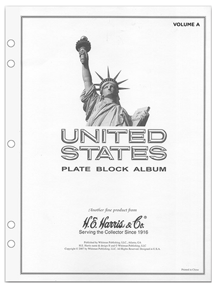 H.E. Harris Plate Block Album Pages Vol. A ( 1901-1963 )