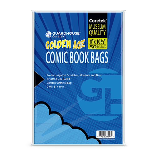 Silver Age Comic Book Bags, 240 Pcs