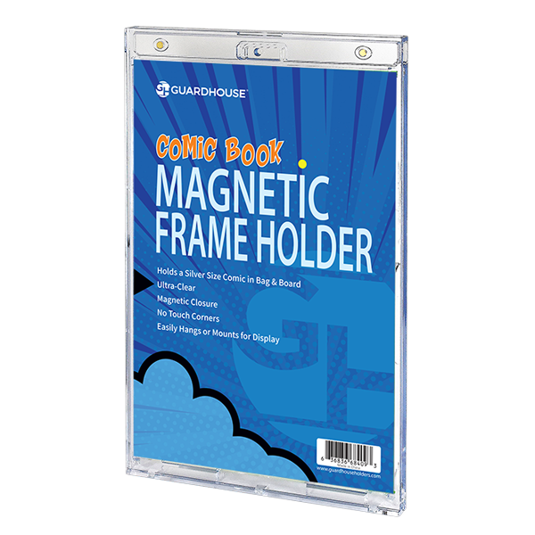 Guardhouse Comic Book Magnetic Frame Holder - Silver