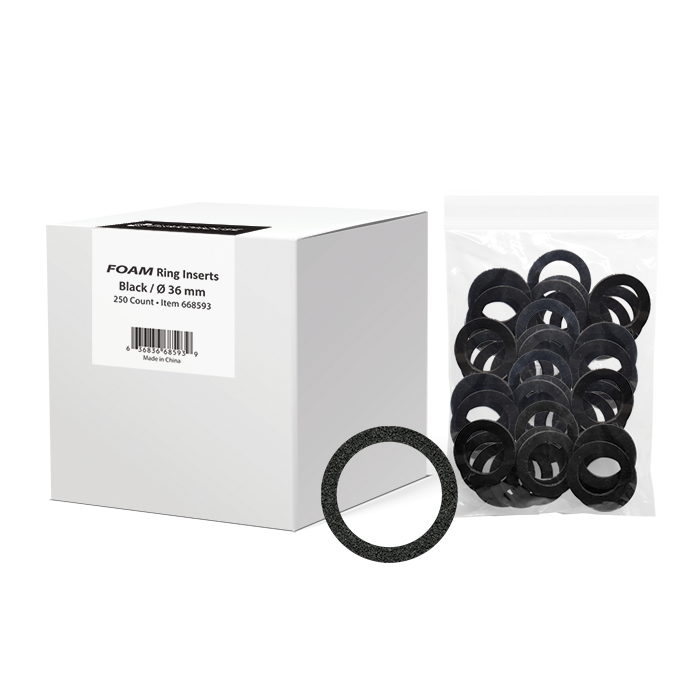 XL-36mm Evocore Bulk Pack Foam Rings - 250 Pack - 784208