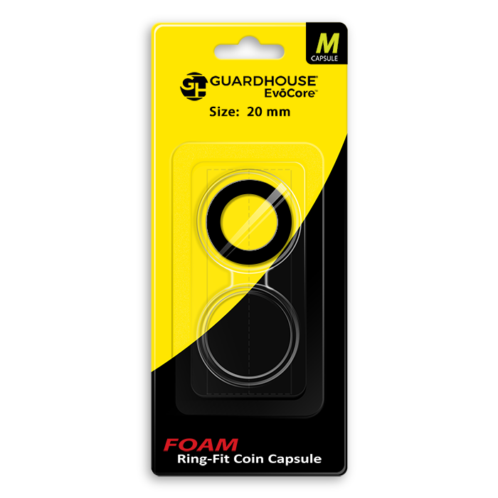 EvoCore Foam Ring Capsule Retail Pack - 20mm