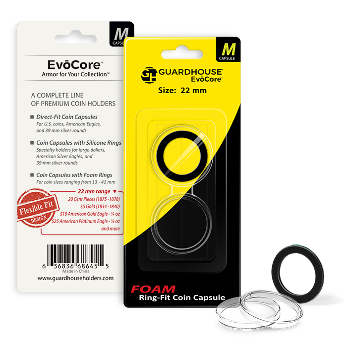 22mm EvoCore Foam Ring Capsule Retail Pack (M)