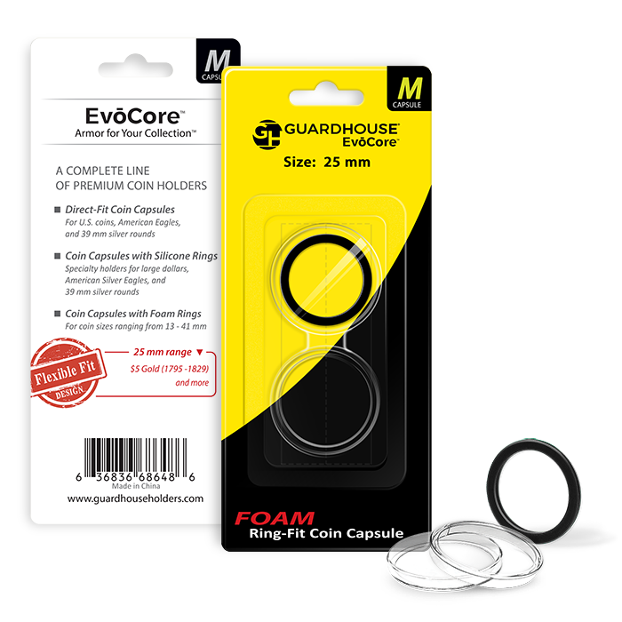 EvoCore Foam Ring Capsule Retail Pack - 25mm - 784230