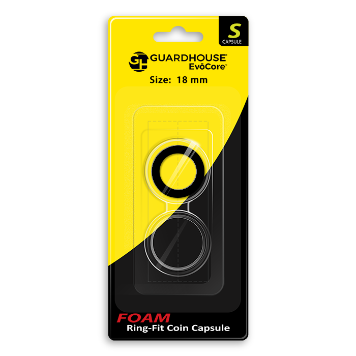 18mm EvoCore Foam Ring Capsule Retail Pack (S)