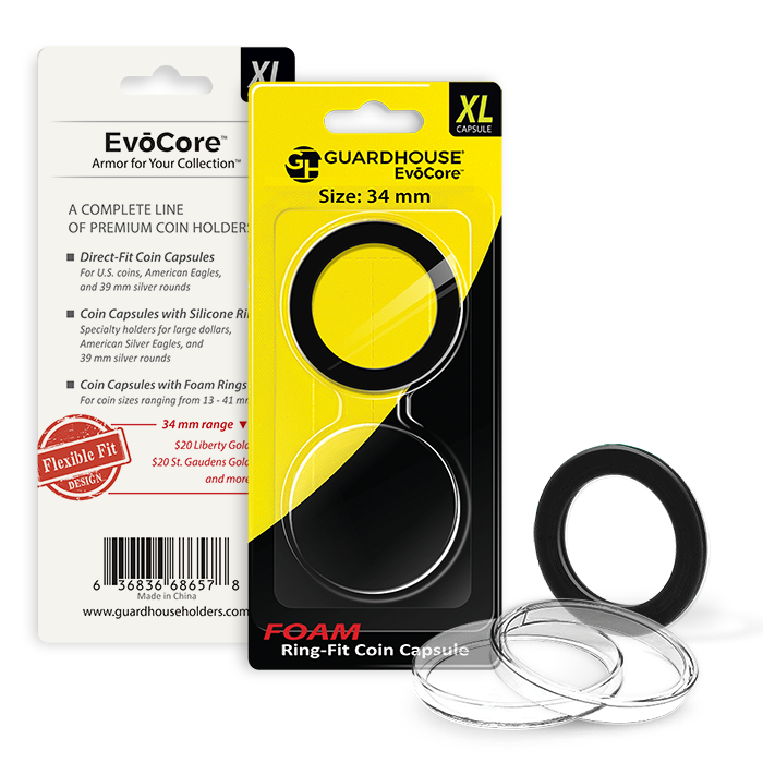 EvoCore Foam Ring Capsule Retail Pack - 34mm - 784250