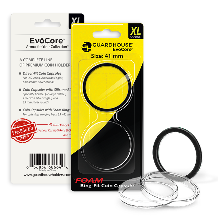 Evocore Foam Ring Capsule Retail Pack - 41mm