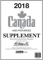 2018 Canada Stamp Supplement - H.E. Harris