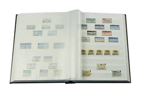 Lighthouse Hard Cover Stockbook with 64 White Pages and Glassine Interleaves (Green) - L4/32GR