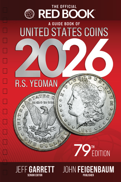 Whitman Official 2026 Red Book Price Guide of United States Coins, Spiral