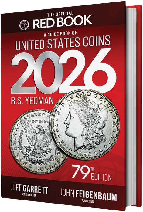 Whitman Official 2026 Red Book Price Guide of United States Coins, Hardcover