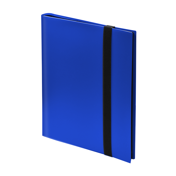 9 Pocket Trading Card Folio - Blue