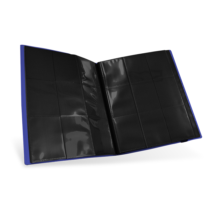 9 Pocket Trading Card Folio - Blue
