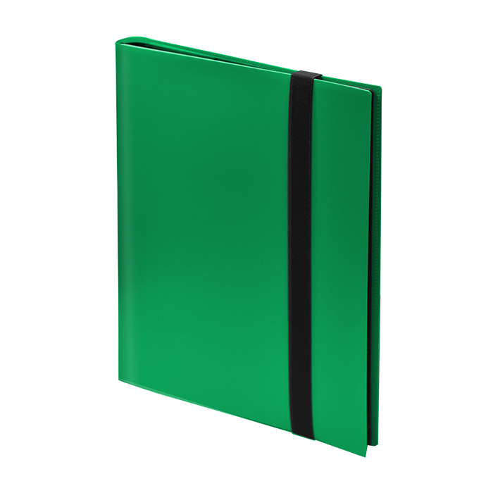 9 Pocket Trading Card Folio - Green
