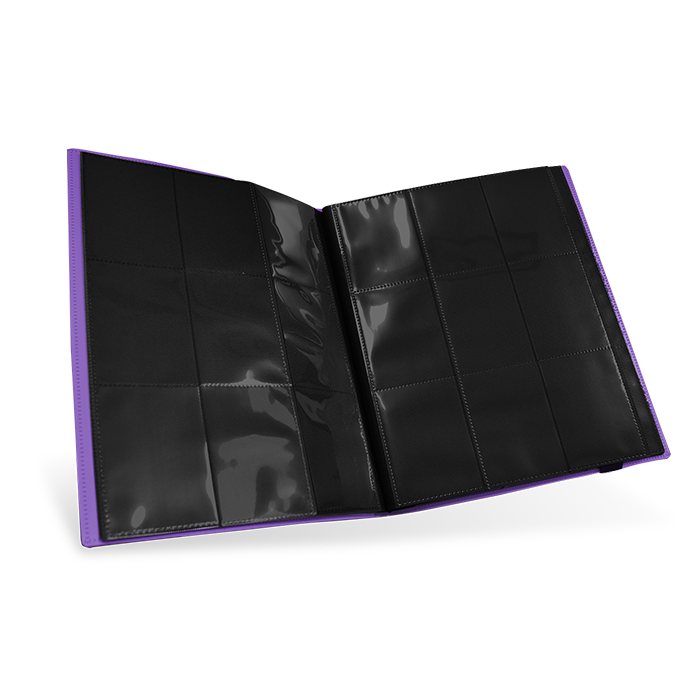 9 Pocket Trading Card Folio - Purple