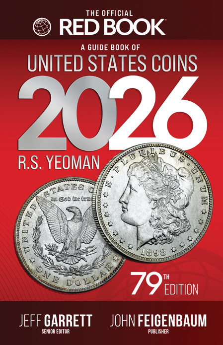 Whitman Official 2026 Red Book Price Guide of United States Coins, Paperback
