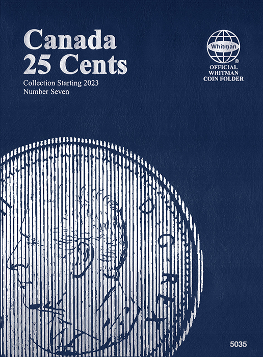 Whitman Canadian 25 Cent Coin Folder 2023 thru 2024
