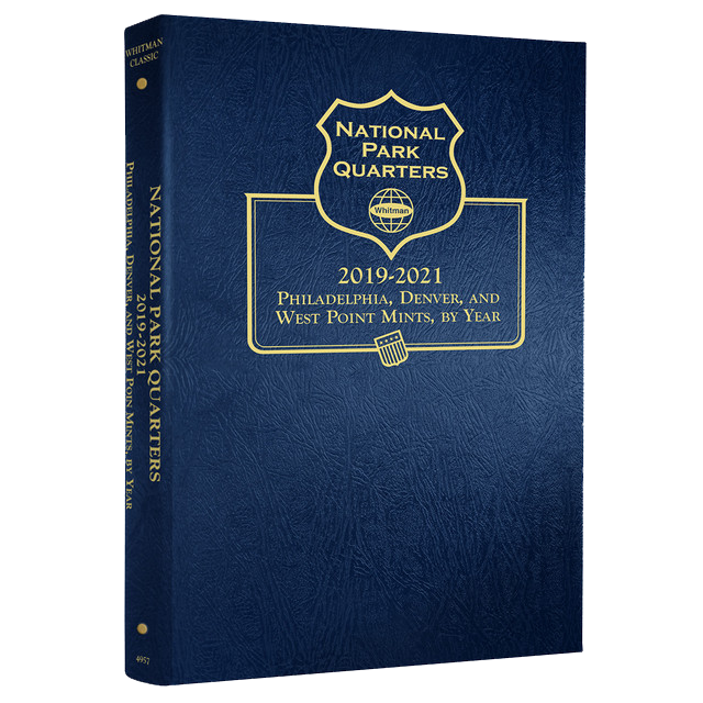 Whitman - National Park Quarter Album 2019-2021 -P,D,WP Mints