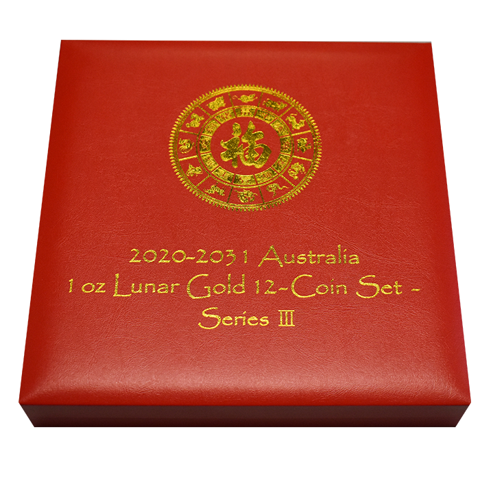 Australian 1oz Gold Lunar III Set