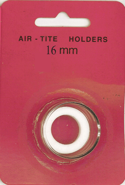 Air - Tite H16 mm Ring Fit Coin Capsule - White