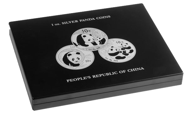 Lighthouse Collector Box - Panda 1oz Silver Coins