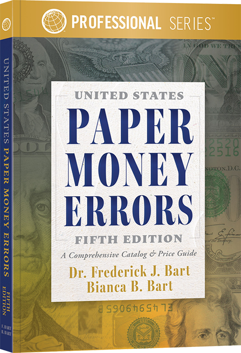 Whitman United States Paper Money Errors -  5th Edition