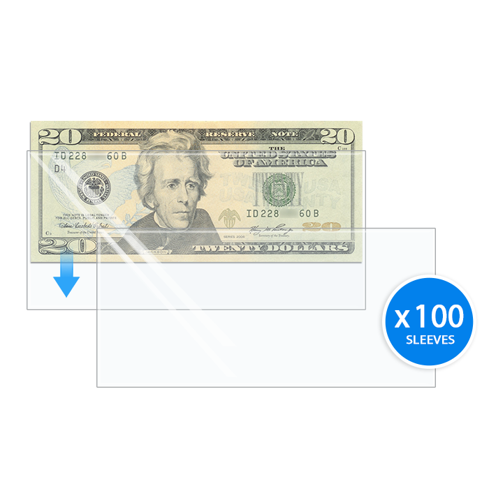 Guardhouse Shield OPP - Modern Premium OPP Currency Sleeves