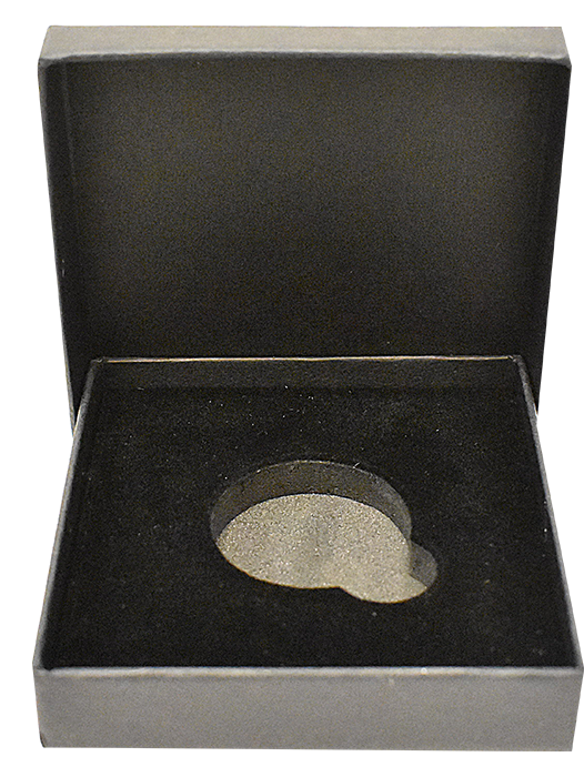 Single Coin Gift Box for Small Coin Capsules - (S) - Black