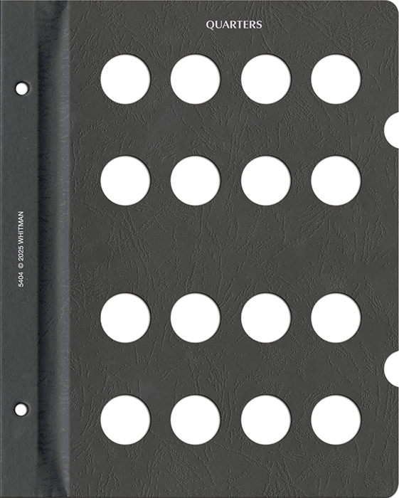 Blank Page, Quarter (Black)