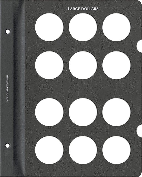 Whitman Prestige Large Dollar Blank Page -Black