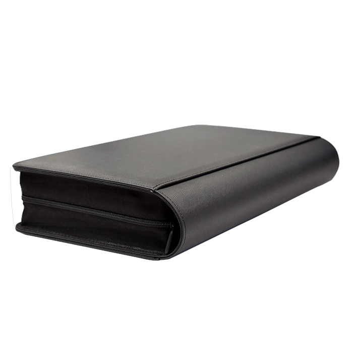 Guardhouse Graded Trading Card Zipper Folio for 40 PSA Card Slabs - Charcoal
