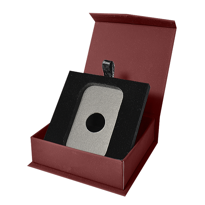 Magnetic Lid for 1oz Bar Capsule - Burgundy