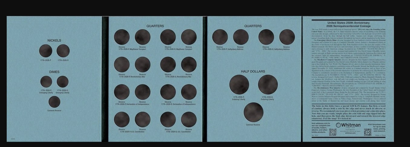 Whitman Official Folder - P&D 2026 - 250th America Celebration