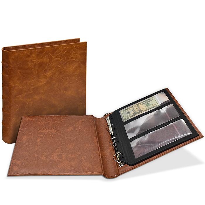 Deluxe Currency Album for Modern Notes with Slipcase