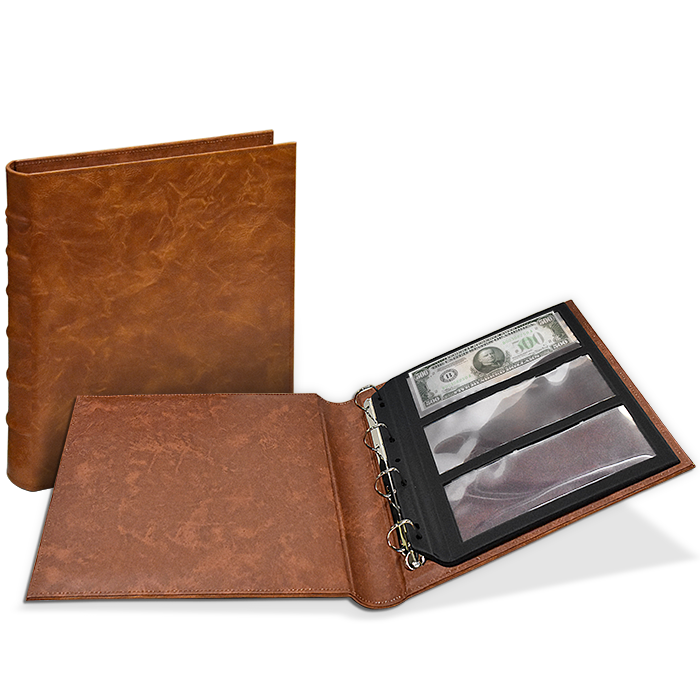 Deluxe Currency Album for Large Notes with Slipcase