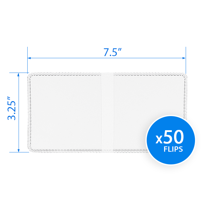 Guardhouse 3.25 x 3.25 Coin Flip - Unplasticized 50 Pack